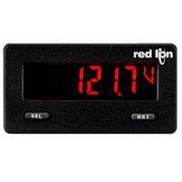 Red Lion Voltage Panel Meter; 3" x 1.5"; 5 Digits; LCD; 9-28VDC; 0-200VDC Input